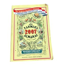 The Original Farmers Almanac 2007 Weather Forecasts